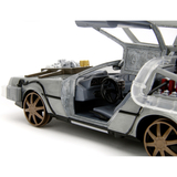 Машина металлическая Jada Назад в будущее 3 Машина времени, 1:24, серый (253255073) - Pampik - 7