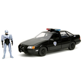 Машина металева Jada РобоКоп Форд Тарус з фiгyркою Робокопа, 1:24, чорний (253255060) - Pampik - 2