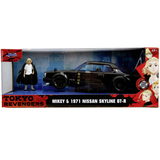 Машина металлическая Jada Мстители Токио Ниссан с фигуркой Мики, 1:24, черный (253255064) - Pampik - 16