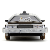 Машина металлическая Jada Назад в будущее 3 Машина времени, 1:24, серый (253255073) - Pampik - 4