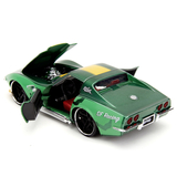 Машина металлическая Jada Уличный боец Шевроле с фигуркой Камми, 1:24, зеленый (253255061) - Pampik - 6