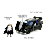 Машина металлическая Jada Мстители Токио Ниссан с фигуркой Мики, 1:24, черный (253255064) - Pampik - 10