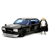 Машина металлическая Jada Мстители Токио Ниссан с фигуркой Мики, 1:24, черный (253255064) - Pampik