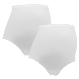 Трусы высокие Anita, р.36-38, 2 шт., белый (1572.2/1245) - Pampik
