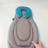 Кокон-вкладиш Candide Baby Pad Air+, універсальний, 0-6 міс., 63х32 см, сірий (704690/24611) - Pampik - 4