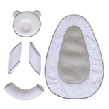 Обмежувач-гніздо Candide Air+Memory Панда, 60х40х10 см, білий (274690/21085) - Pampik - 2