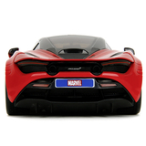 Машина металева Jada Марвел. Людина-Павук Макларен 720S з фігуркою Людини-Павука, 1:24, червоний (253225034) - Pampik - 13