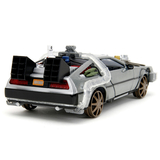 Машина металлическая Jada Назад в будущее 3 Машина времени, 1:24, серый (253255073) - Pampik - 3