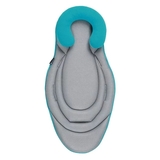 Кокон-вкладиш Candide Baby Pad Air+, універсальний, 0-6 міс., 63х32 см, сірий (704690/24611) - Pampik