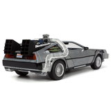 Машина металева Jada Назад у майбутнє 1 Машина часу, зі світловим ефектом, 1:24, сірий (253255038) - Pampik - 7