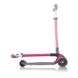 Самокат Globber Master Lights, колеса з підсвіткою, рожевий (662-110) - Pampik - 6
