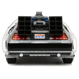 Машина металева Jada Назад у майбутнє 1 Машина часу, зі світловим ефектом, 1:24, сірий (253255038) - Pampik - 15