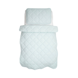 Набір Twins Print: подушка, 40х60 см та ковдра, 120х90 см, м'ятний (SETTP200P-14M) - Pampik