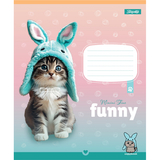 Набор тетрадей 1 Вересня Funny Pets, А5, в клетку, 12 листов, 25 шт. (768208) - Pampik - 5