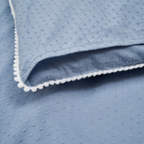 Комплект постільної білизни Twins Батист 3D, 120х90 см, 4 предмети, джинсовий (3034-TB-09) - Pampik - 3