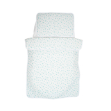 Набір Twins Print Сердечка: подушка, 40х60 см та ковдра, 120х90 см, ментоловий (SETTP200P-14) - Pampik