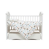 Комплект постільної білизни Twins Sky, 120х90 см, 4 предмети, різнокольоровий (3023-TS-20) - Pampik - 2