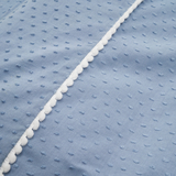 Комплект постільної білизни Twins Батист 3D, 120х90 см, 4 предмети, джинсовий (3034-TB-09) - Pampik - 2