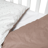 Комплект постільної білизни Twins Sky, 120х90 см, 4 предмети, темно-бежевий (3023-TS-202) - Pampik - 3