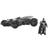 Машина металева Jada Бетмен. Ліга справедливості Бетмобіль з фігуркою Бетмена, 1:24, чорний (253215000) - Pampik