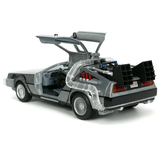 Машина металева Jada Назад у майбутнє 1 Машина часу, зі світловим ефектом, 1:24, сірий (253255038) - Pampik - 11