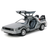 Машина металева Jada Назад у майбутнє 1 Машина часу, зі світловим ефектом, 1:24, сірий (253255038) - Pampik - 10