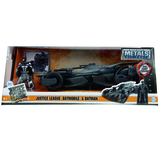 Машина металева Jada Бетмен. Ліга справедливості Бетмобіль з фігуркою Бетмена, 1:24, чорний (253215000) - Pampik - 13