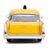 Машина металева Jada Марвел. Жовте таксі Чеві Бел Ейр (1957) з фігуркою Дедпула, 1:24, жовтий (253225001) - Pampik - 17