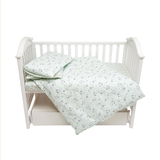 Комплект постільної білизни Twins Be Happy, 4 предмети, м'ятний (3078-TBH-14) - Pampik