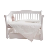 Комплект постільної білизни Twins Evo Пташки, 3 предмети, бежевий з коричневим (3080-E-001) - Pampik