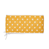 Бампер Twins Premium Зірочка, стьобаний, 360х30 см, жовтий (2011-BTC360-05) - Pampik