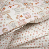 Комплект постільної білизни Twins Be Happy, 4 предмети, бежевий (3078-TBH-02) - Pampik - 4