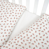 Комплект постільної білизни Twins Comfort Soft Flower, фланель, 3 предмети, молочний (3010-TS-08F) - Pampik - 3