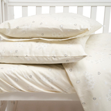 Комплект постільної білизни Twins Be Happy, 4 предмети, світло-бежевий (3078-TBH-202) - Pampik - 4