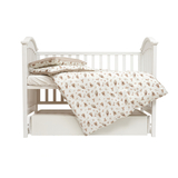 Комплект постільної білизни Twins Satin Limited Love bears, 4 предмети, бежевий (3026-TSL-02LB) - Pampik - 2