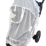 Москітна сітка Twins для прогулянкової коляски, білий (8012-01) - Pampik