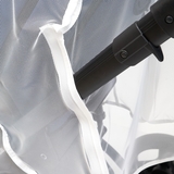 Москітна сітка Twins для прогулянкової коляски, білий (8012-01) - Pampik - 4