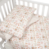 Комплект постільної білизни Twins Be Happy, 4 предмети, бежевий (3078-TBH-02) - Pampik - 6