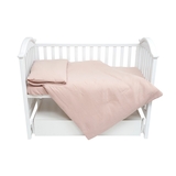 Комплект постільної білизни Twins Muslin, 3 предмети, капучіно (3031-TM-208) - Pampik