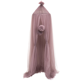 Балдахин-шатер Twins, еврофатин, dirty rose, пепельно-розовый (1099-99-28) - Pampik