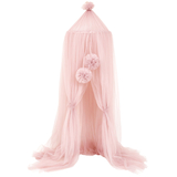 Балдахін-шатро Twins, єврофатин, powder pink, пудровий (1099-99-08) - Pampik