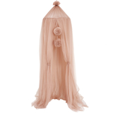 Балдахін-шатро Twins, єврофатин, mocca, бежевий (1099-99-202M) - Pampik