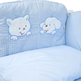 Постельный комплект Twins Limited Dog & cat, 4 эл., голубой (3094-TL-04) - Pampik - 3