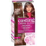 Фарба-догляд для волосся L'Oreal Paris Casting Creme Gloss відтінок 600 темно-русявий, без аміаку, 120 мл - Pampik