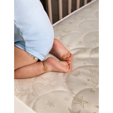 Матрац для дитячого ліжечка Twins Moonlight, 120x60x10 см, білий (5000-30TM-01) - Pampik - 4