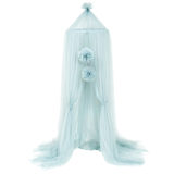 Балдахін-шатро Twins, єврофатин, блакитний (1099-99-04) - Pampik