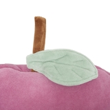 Бампер-подушка Twins Apple, велюр, 37×45 см, фіолетовий (7099-DTA-11) - Pampik - 2