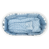 Постільний комплект Twins Dolce Limited Звірята, 8 ел., синій (4060-DL-011) - Pampik