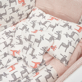 Постельный комплект Twins Dolce Limited Бемби, 8 эл., коралловый (4060-DL-020) - Pampik - 2