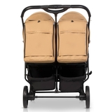 Прогулочная коляска для двойни Euro-Cart Doblo 2024 Camel (EGDOB24-03) - Pampik - 4